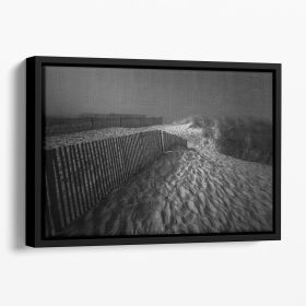 Where Shadows Lie Floating Framed Canvas (Color: Black, size: 24" x 16" / 60cm x 40cm (approx))