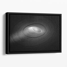 9430-Nyc Floating Framed Canvas (Color: Black, size: 12" x 8" / 30cm x 20cm (approx))