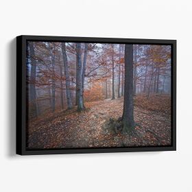 I Was Lost I Was Found Floating Framed Canvas (Color: Black, size: 36" x 24" / 90cm x 60cm (approx))
