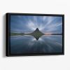 A Night At Kirkjufell Floating Framed Canvas