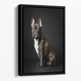 Max Floating Framed Canvas (Color: Black, size: 36" x 24" / 90cm x 60cm approx)
