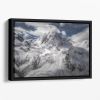Glacial Floating Framed Canvas