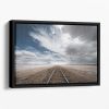 The Long Road Floating Framed Canvas