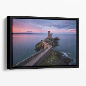 Petit Minou Floating Framed Canvas (Color: Black, size: 40" x 26" / 100cm x 65cm (approx))