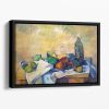 Still life Rum by Cezanne Floating Framed Canvas