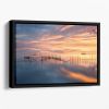 Fishnets Floating Framed Canvas