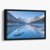 Akkem Lake Floating Framed Canvas