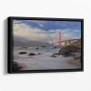Golden Gate Bridge Floating Framed Canvas