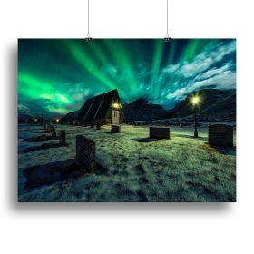 Dancing All Night Long Canvas Print or Poster (Type: Standard Framed Canvas Print, size: 12" x 8" / 30cm x 20cm approx)