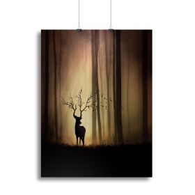 legendes d automne Canvas Print or Poster (Type: Poster Print, size: 16" x 12" / 42cm x 30cm approx)