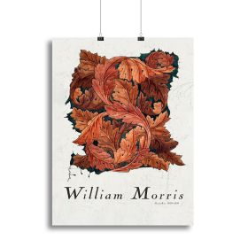 William Morris Acanthus Canvas Print or Poster (Type: Poster Print, size: 12" x 8" / 30cm x 20cm (approx))
