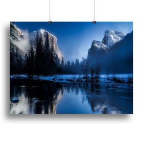 Yellowstone National Park Canvas Print or Poster (Type: Poster Print, size: 12" x 8" / 30cm x 20cm (approx))