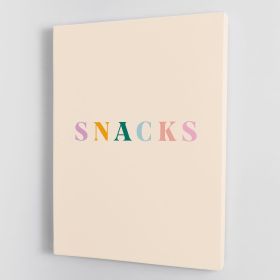 Snacks Canvas Print or Poster (Type: Poster Print, size: 40" x 26" / 100cm x 65cm approx)