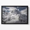 Glacial Floating Framed Canvas