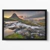 Early In The Morning Floating Framed Canvas