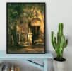 Sunlight and Shadow 2 by Bierstadt Framed Print