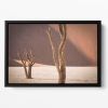 Time Textures Floating Framed Canvas