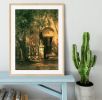 Sunlight and Shadow 2 by Bierstadt Framed Print