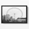 The London Eye Floating Framed Canvas