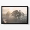 Savana Sunrise Floating Framed Canvas