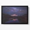 Springtime Rush Floating Framed Canvas