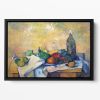 Still life Rum by Cezanne Floating Framed Canvas