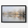 January Morning Floating Framed Canvas