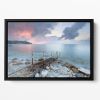 Path To The Light Floating Framed Canvas