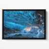 Crystal Cave Floating Framed Canvas