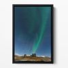 Dancing in the sky Floating Framed Canvas