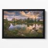 Limides Floating Framed Canvas