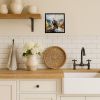 Eagle Framed Metal Print Bathroom, Kitchen, Office, Home Decor Wall Art Ready to Hang, Square, 8X8