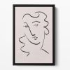 Looking Floating Framed Canvas