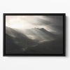 Sun Rays Mood Floating Framed Canvas
